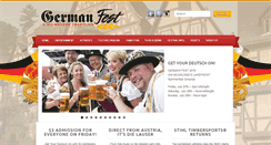 Desktop Screenshot of germanfest.com